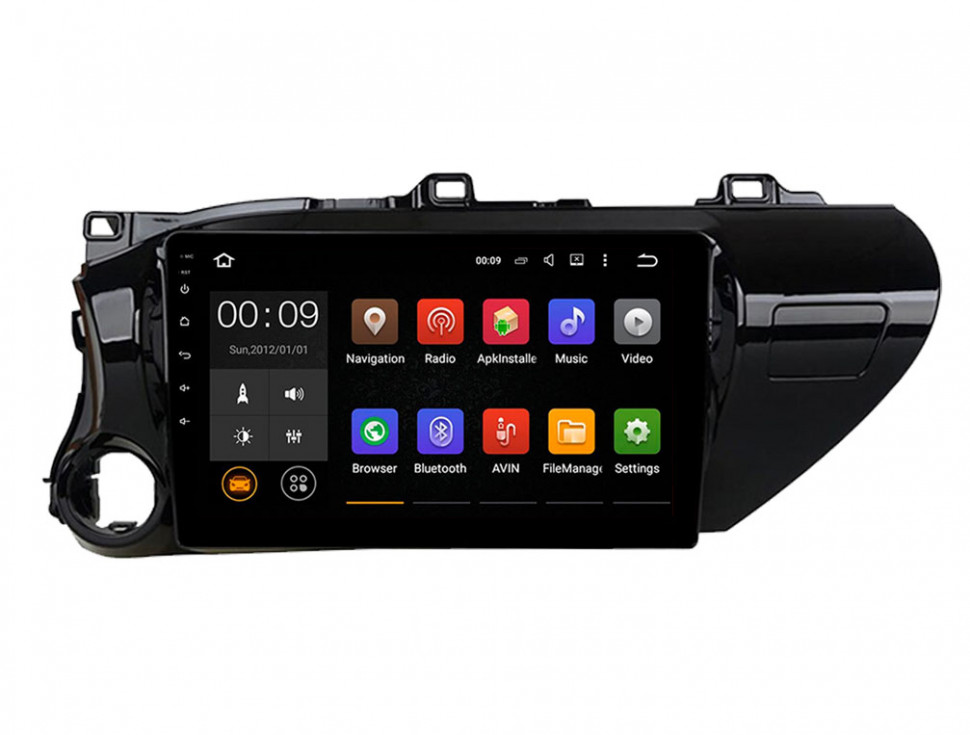 Штатная магнитола Roximo 4G RX-1119 для Toyota Hilux an120, 2015-