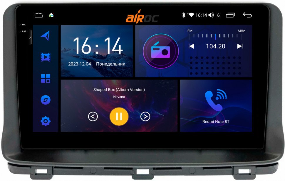 Штатная магнитола Airoc 2K RI-2318 для KIA Ceed 3 CD рестайлинг 2021+