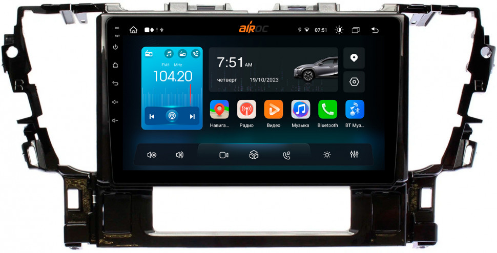 Штатная магнитола Roximo 4G RX-1133 для Toyota Alphard 3, Vellfire 2 2015-2022