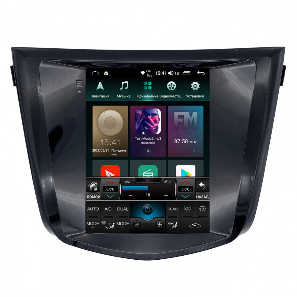Штатная магнитола Roximo RT-1212 для Nissan Qashqai 2 X-Trail 3, 2014-