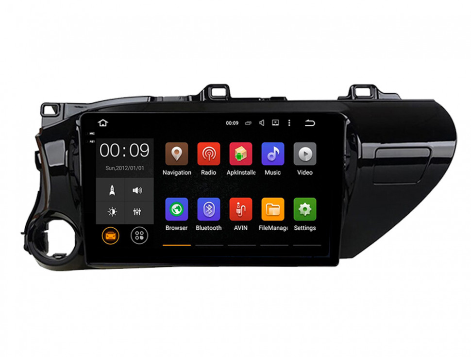 Штатная магнитола Roximo 2K RX-1119 для Toyota Hilux an120, 2015-