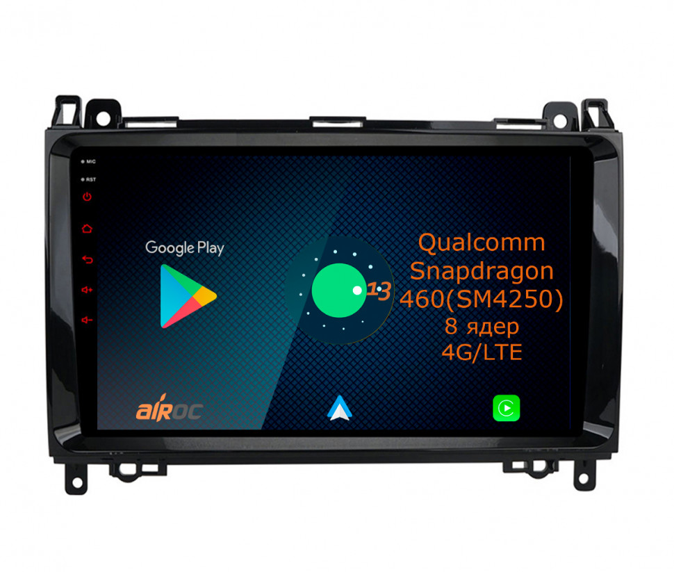 Штатная магнитола Airoc AQ-2503 для Mercedes Benz W169 W245 Vito Viano Штатная магнитола Airoc AQ-2503 для Mercedes Benz W169 W245 Vito Viano