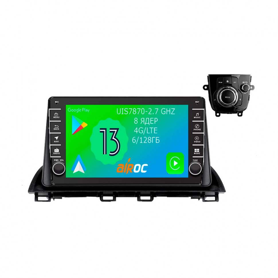 Штатная магнитола Airoc AB-2407 для Mazda 3 BM 2013-2018 Штатная магнитола Airoc AB-2407 для Mazda 3 BM 2013-2018