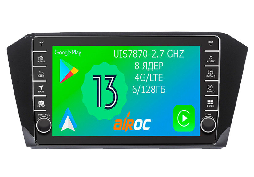 Штатная магнитола Airoc AB-3713 для Volkswagen Passat B8 Штатная магнитола Airoc AB-3713 для Volkswagen Passat B8