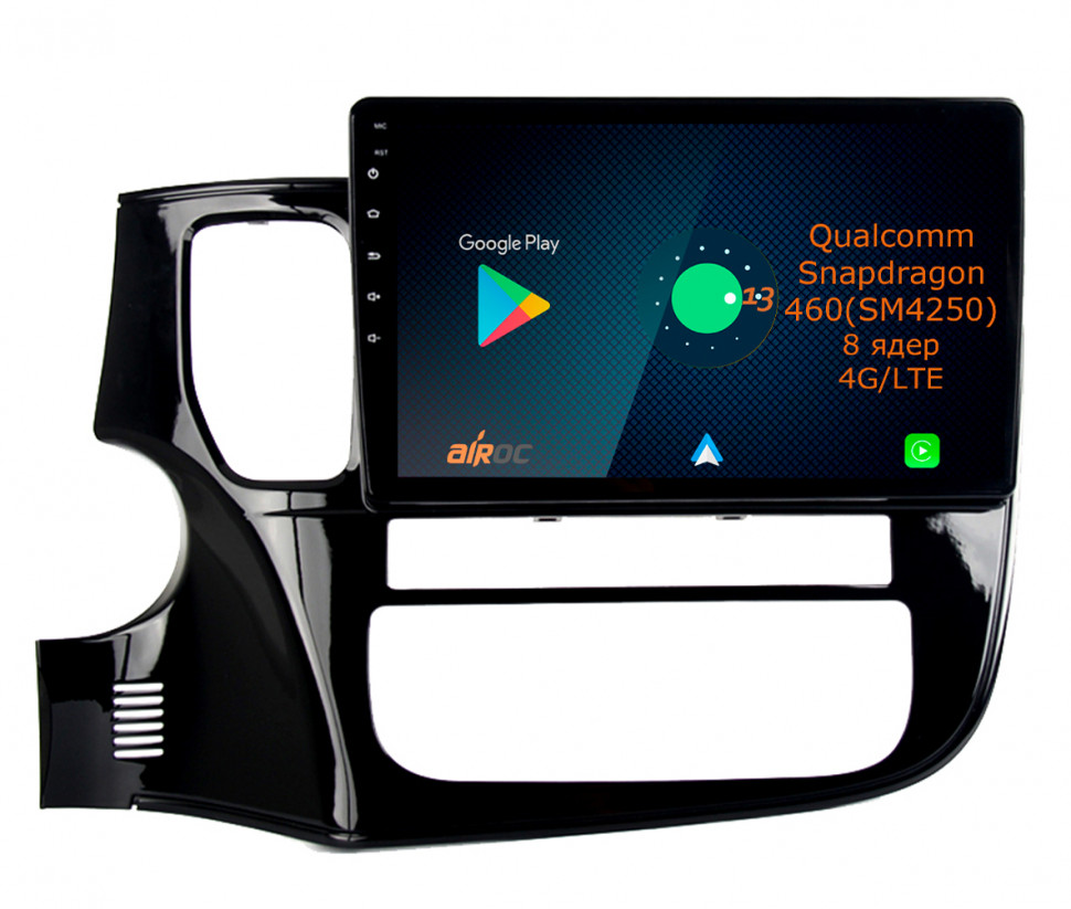 Штатная магнитола Airoc AQ-2607CH для Mitsubishi Outlander 3 China Штатная магнитола Airoc AQ-2607CH для Mitsubishi Outlander 3 China
