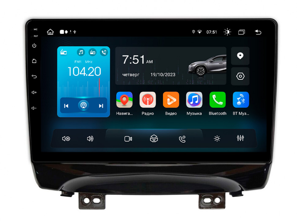Штатная магнитола Roximo 4G RX-3303 для JAC S3, 2014-2023
