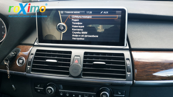 Штатная магнитола Roximo RW-2706C для BMW X5 E70/X6 E71 (2011-2013) CIC
