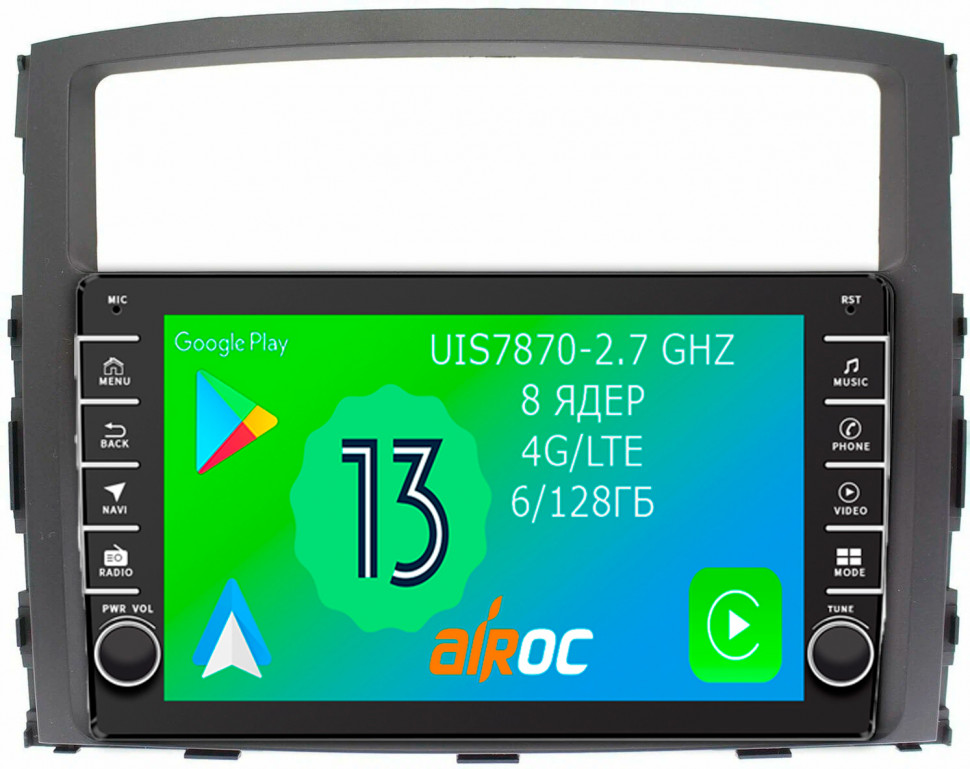 Штатная магнитола Airoc AB-2603 для Mitsubishi Pajero 4 Штатная магнитола Airoc AB-2603 для Mitsubishi Pajero 4