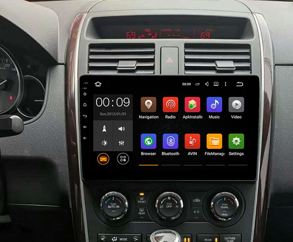 Штатная магнитола Roximo 4G RX-2406 для Mazda CX-9, 2006-2015