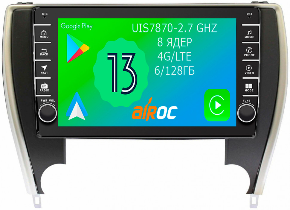 Штатная магнитола Airoc AB-1117U для Toyota Camry v55 USA