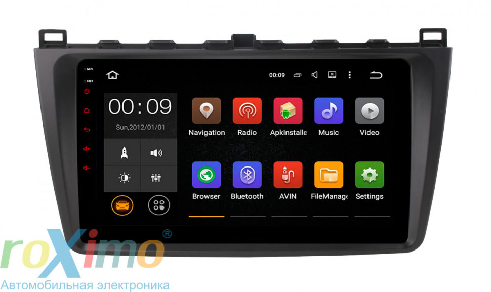 Штатная магнитола Roximo 4G RX-2415 для Mazda 6, 2009-2012 Штатная магнитола Roximo 4G RX-2415 для Mazda 6, 2009-2012