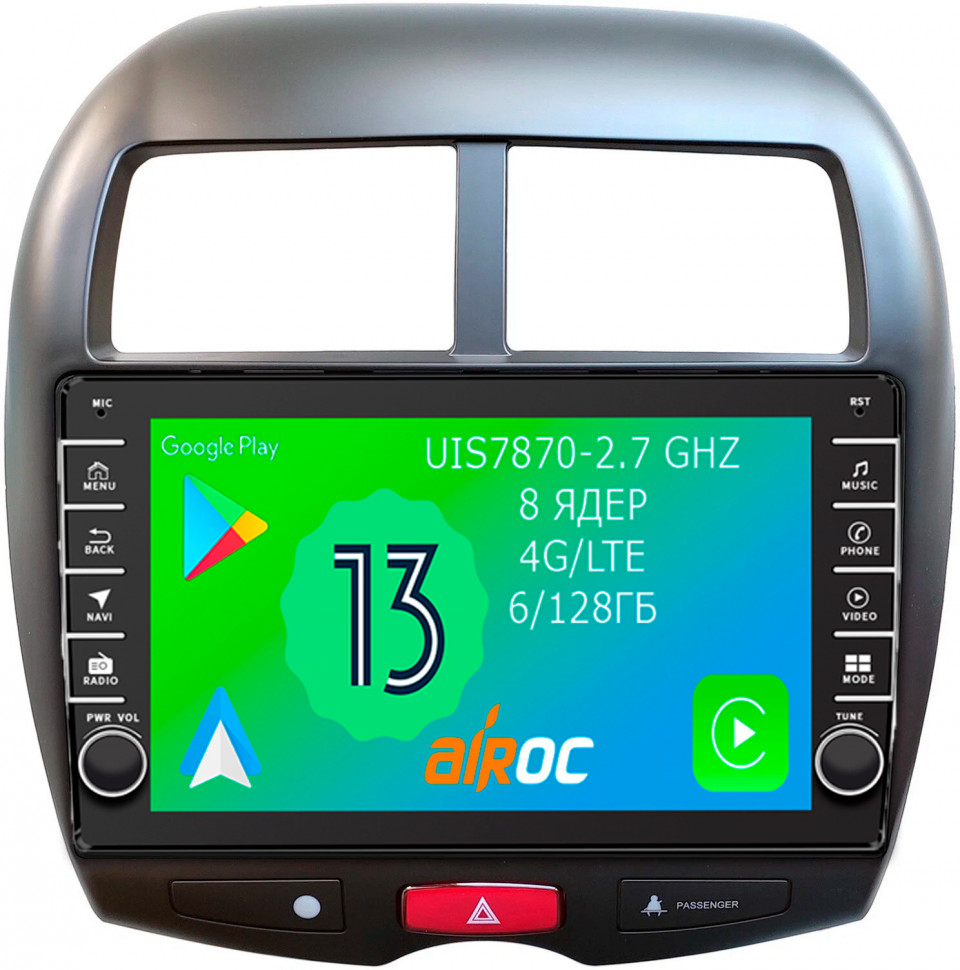 Штатная магнитола Airoc AB-2614 для Mitsubishi ASX (2010-2016) / Peugeot 4008 / Citroen C4 Aircross