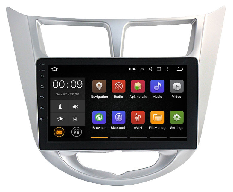 Штатная магнитола Roximo 4G RX-2003 для Hyundai Solaris 2010-2017