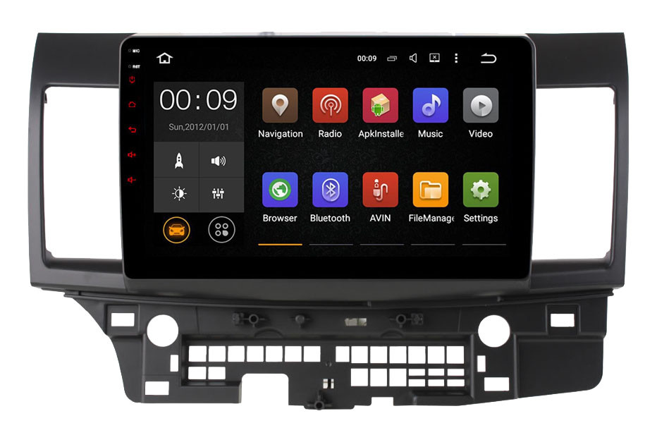 Штатная магнитола Roximo 4G RX-2612 для Mitsubishi Lancer X Штатная магнитола Roximo 4G RX-2612 для Mitsubishi Lancer X