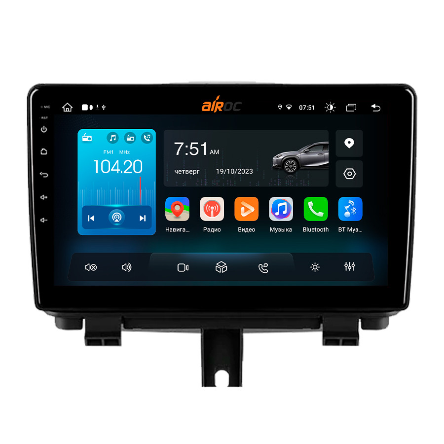 Штатная магнитола Roximo 4G RX-3601 для Audi Q3, 2013-2018