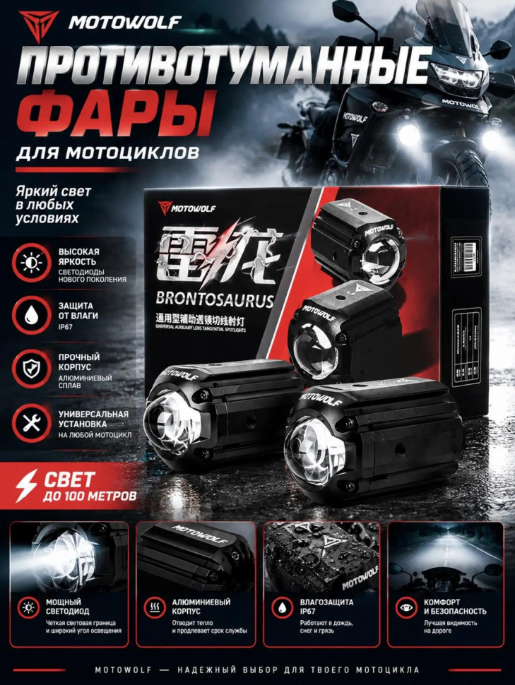 Светодиодные фары противотуманные. L2