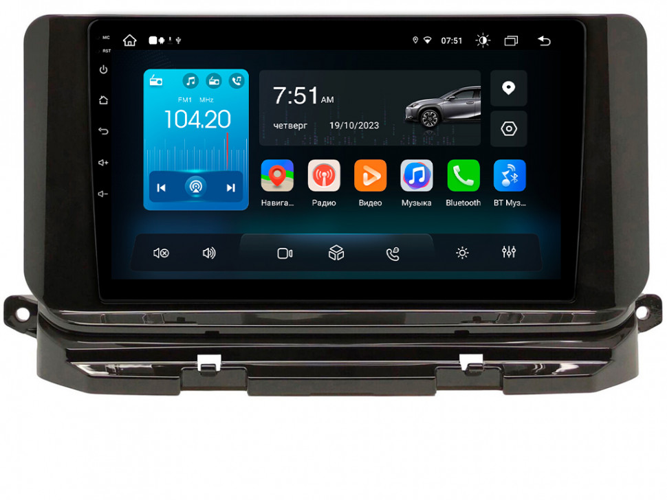 Штатная магнитола Roximo 4G RX-3203 для Skoda Octavia A8