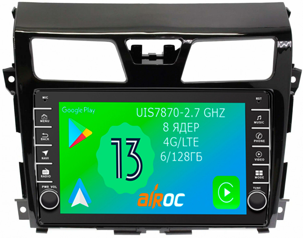 Штатная магнитола Airoc AB-1203-NV14 для Nissan Teana 3, 2014-2016
