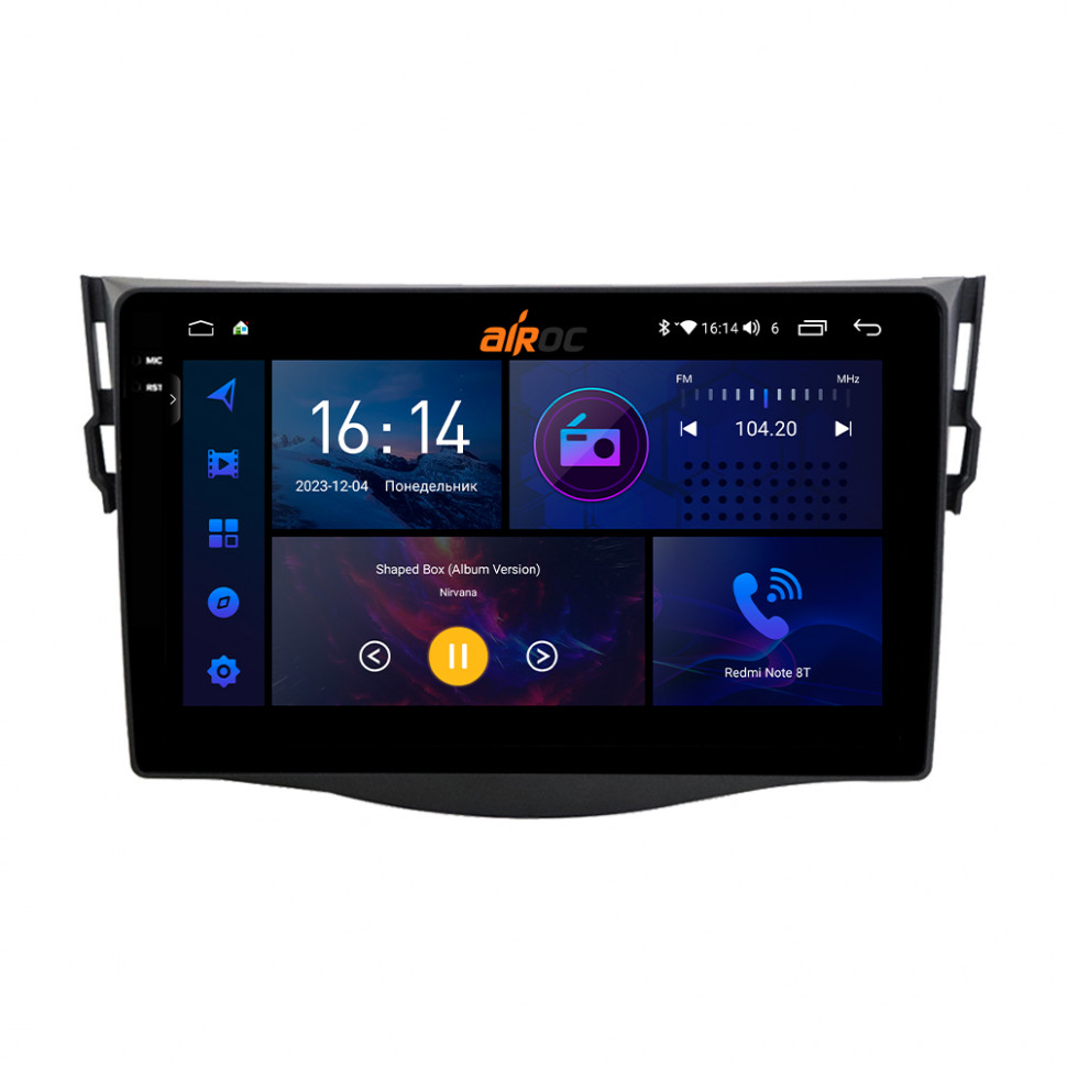 Штатная магнитола Airoc 2K RI-1140 для Toyota Rav4, 2009-2013 Штатная магнитола Airoc 2K RI-1140 для Toyota Rav4, 2009-2013