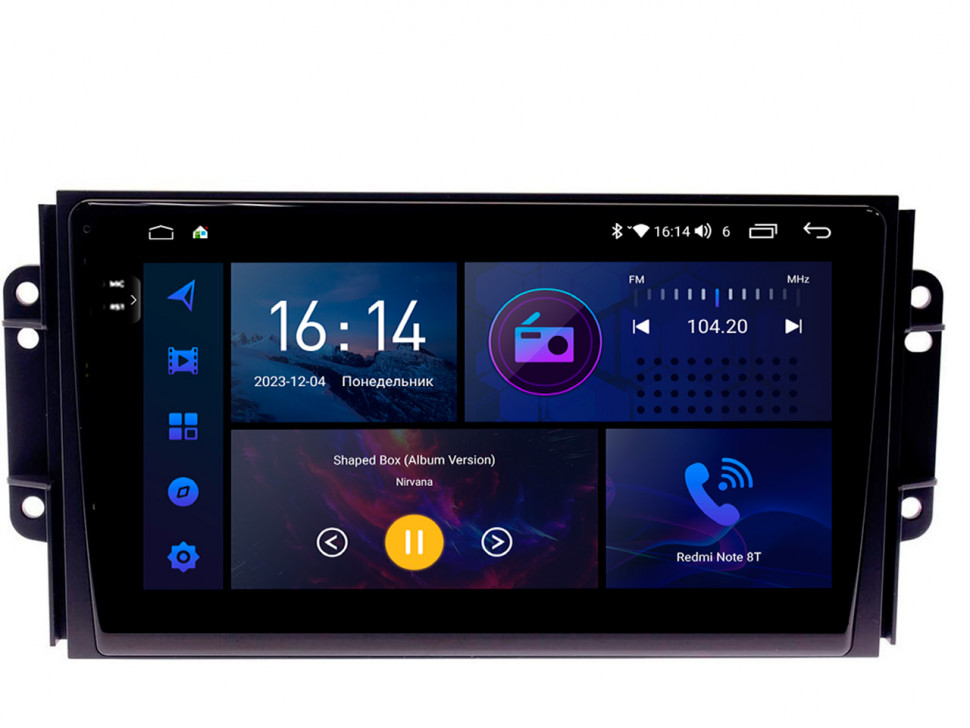 Штатная магнитола Roximo 4G RX-2104 для Chery Tiggo 2, Tiggo 3