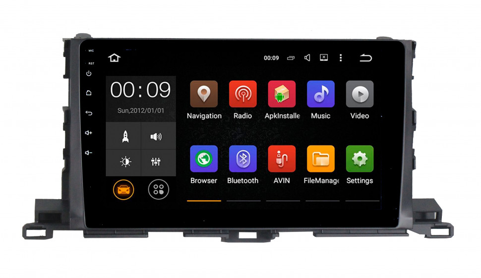 Штатная магнитола Roximo 4G RX-1112 для Toyota Highlander 3